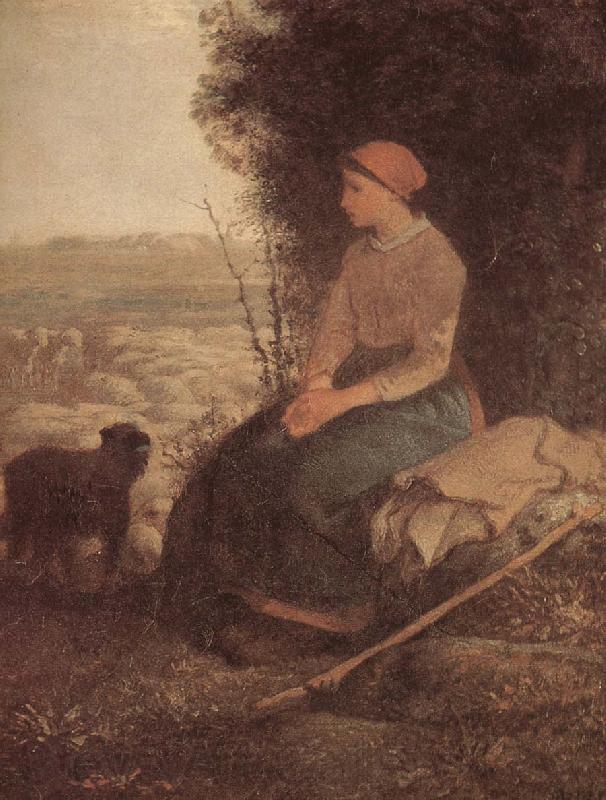 Jean Francois Millet Sleeping Shepherdess Germany oil painting art